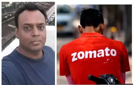 zomato delivery boy and amit shukla